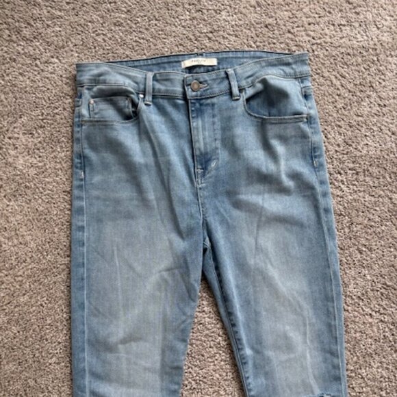 Fidelity | Gwen High Waist Ripped Skinny Jeans in Skyline size 30 - Picture 4 of 12